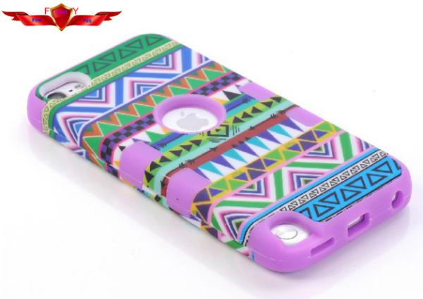 ABS+Silicone Ipod Touch5 Protector Cover Cases Multi Color With packages