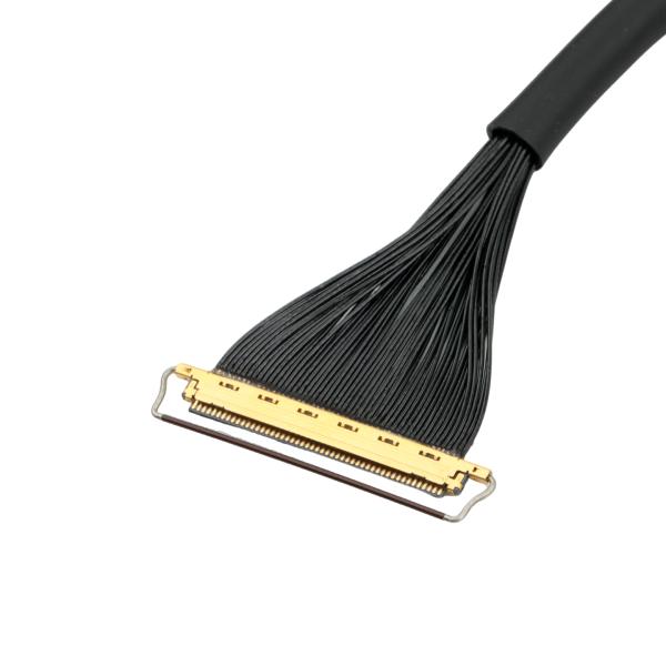 Dual 20454-050E LVDS/MIPI Cable, 38AWG PTFE Shielded High-Speed