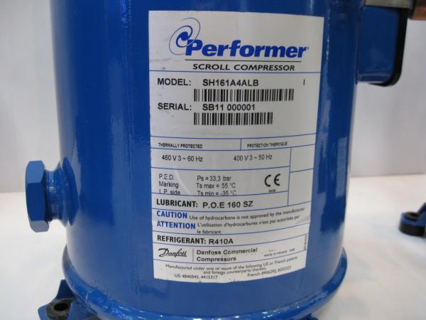 13 HP Air Conditionary Scroll compressor  SH161A4ALB  R410a  380V/50HZ