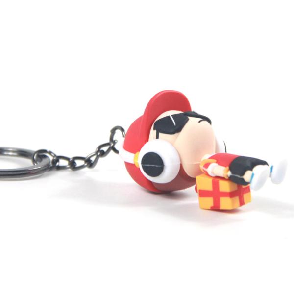 Custom Design Anime Character Soft Touch PVC Rubber Key Chain, PVC Figure Pendant Key Chain Pendant Anime Gift