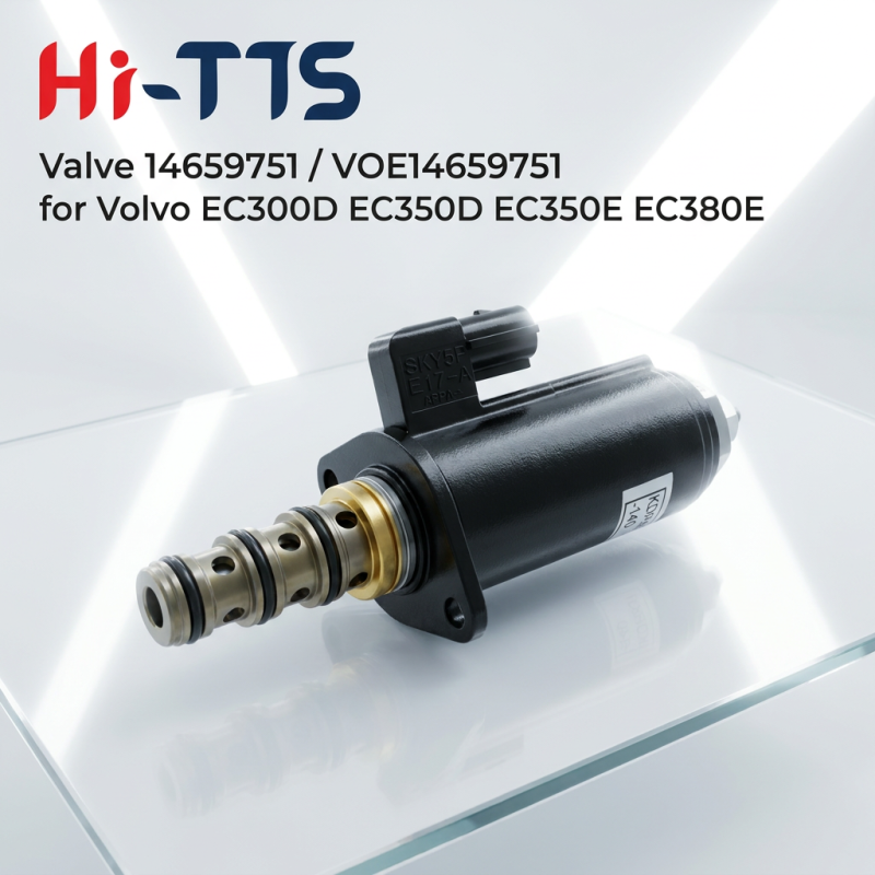 Valve 14659751 VOE14659751 for  EC300D EC350D EC350E EC380E Excavator Parts Machinery Engine Parts