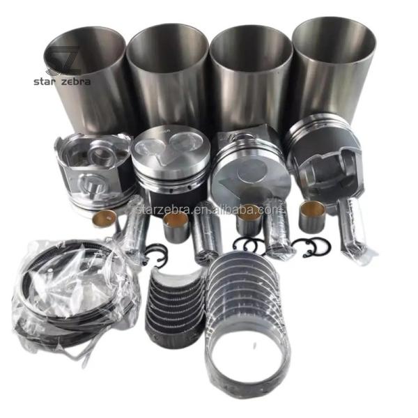 Kubota V2403 Harvester Engine Overhaul Package Four Matching Cylinders and Connecting Rods for Customer Requirements