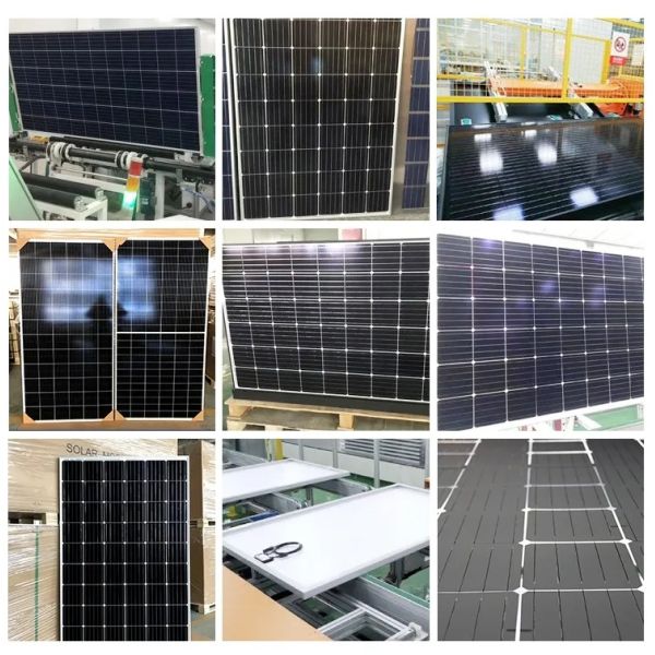 Jinko Warehouse Solar Panel 550W 590W 600W New Price Tiger Pro Neo Half Cut N Type Solar Panel for Home