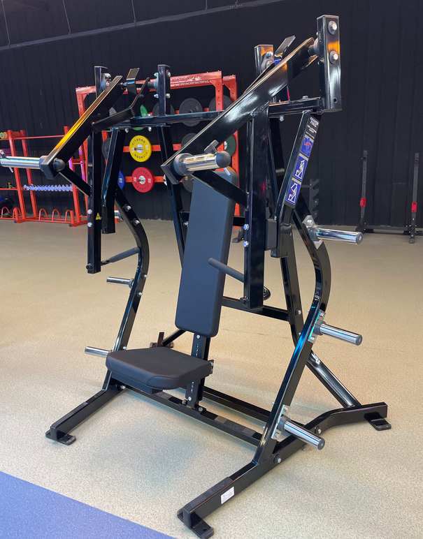 Commercial Chest Press Machine Steel Plate Loaded Chest Trainer for Upper Body Strength