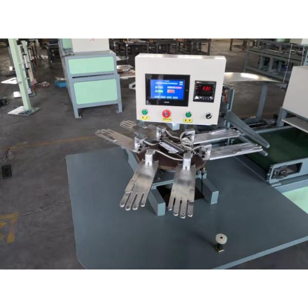 Автоматическая перчатка делая перчатку хлопка машины/перчатку ткани утюжа и формируя