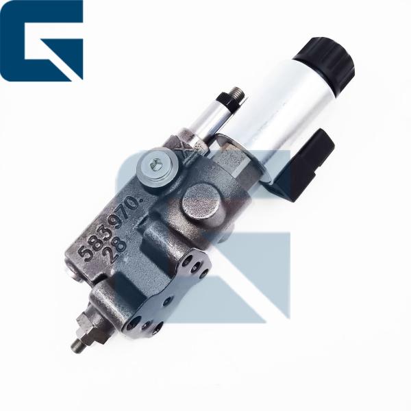7986491 Valve de soulagement hydraulique pour excavatrice E330D E345D Excavatrice