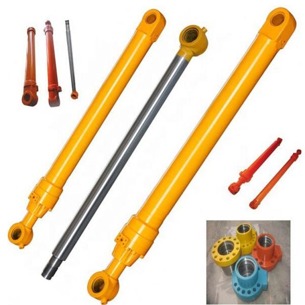 Construction Machinery Parts PC200-8 Boom Arm Bucket Cylinder E320 Excavator Parts Hydraulic Cylinder