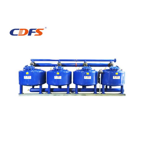 Manual / PLC Multimedia Filter Backwash , High Pressure Automatic Screen Filter