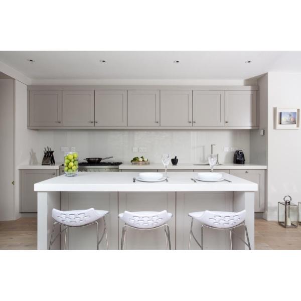 American Style MDF Kitchen Cabinets Lacquer Melamine Finish Corrosion Resistance