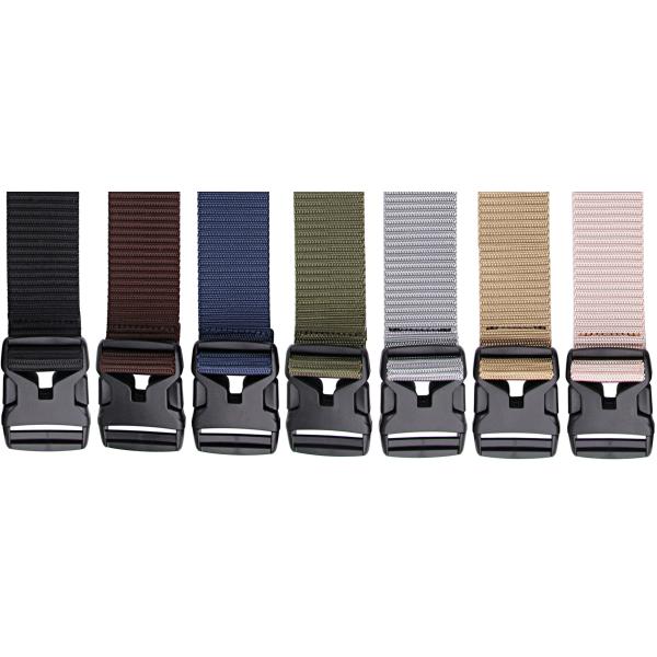 Пояса нейлона пряжки пинка полиэстер 1.5in Unisex пластикового военный