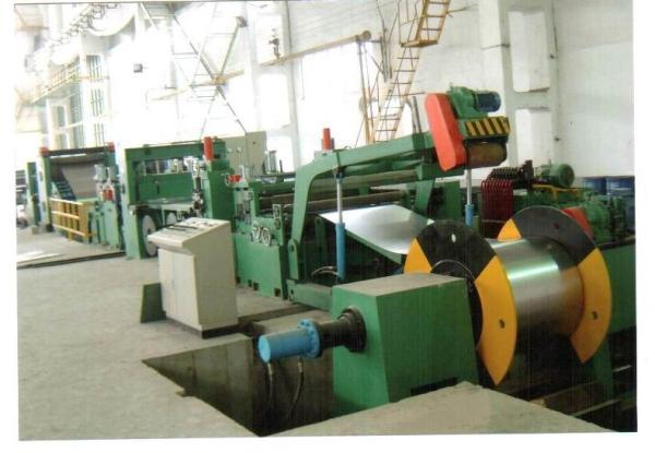 Thickness 0.4- 8.0mm Metal Strip Cutting Machine / Slitter Line Machine 220V