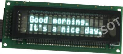 Self - Luminous VFD Display Module , Character Display Module 16T202DA1J