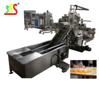 Linha pequena e média do laboratório do fruto de produção