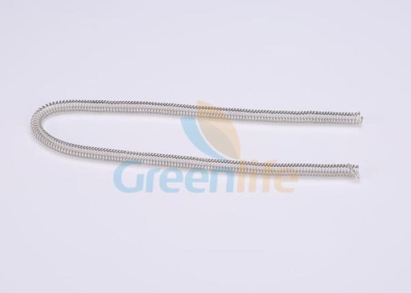 Expanding 5Meter Clear PU Coated Custom Spring Steel Wire Lanyard Leash
