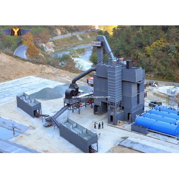 Завод 240T/H мобильный смешивая EAC битума конкретный