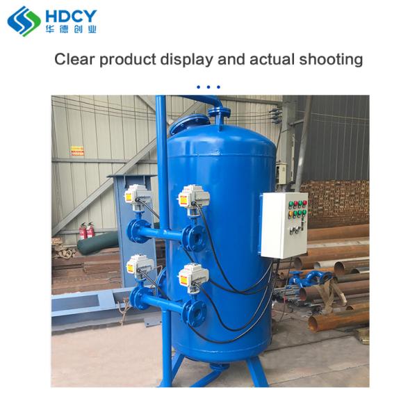 Multi-Media Filter Activated Carbon Sewage Treatment Filter Tank Automatic Removal Iron And Manganese