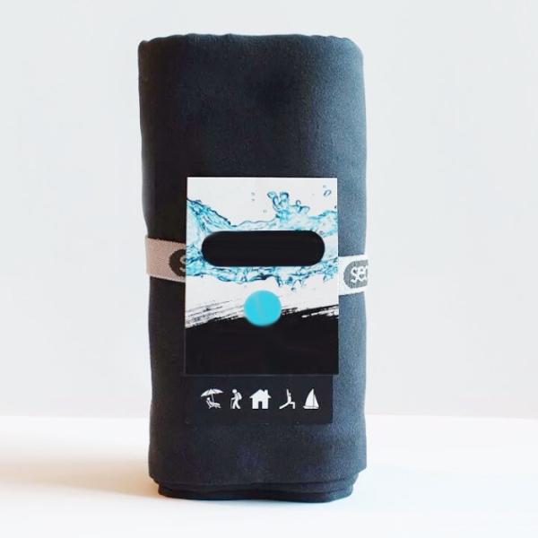 Toalha suada Rápido-seca por atacado de Microfiber da aptidão do curso com Mesh Bag
