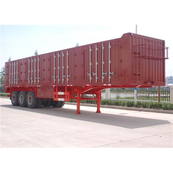 Цапфа трейлеров 3 ВАН Типа Сверхмощный Семи 45 тонн - 60 Тонна Груз Ван Трейлер