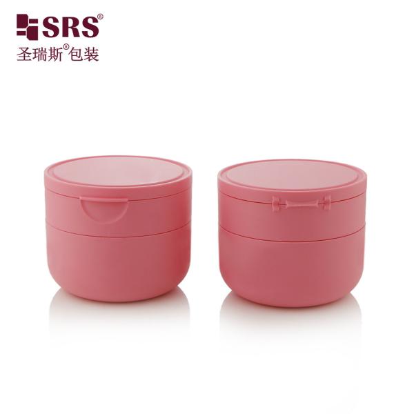 SRSOB 100g Flip Cap Customization PP Cosmetic Packaging High Quality Face Mask Jar Skincare Container