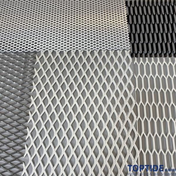Acoustic False Metal Triangle Ceiling Tile Railway Station Galvanized Steel Mesh Panel for Airport