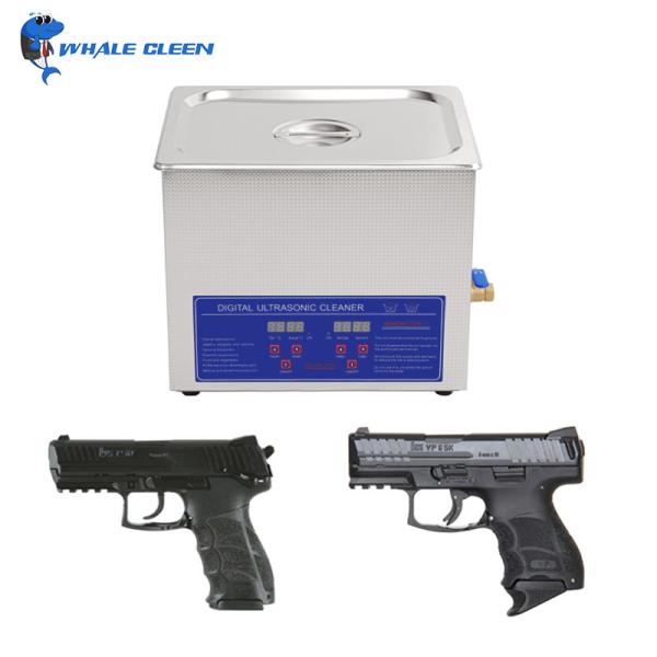 líquido de limpeza ultrassônico da arma de 10l 240w com tamanho 300x240x150mm do tanque