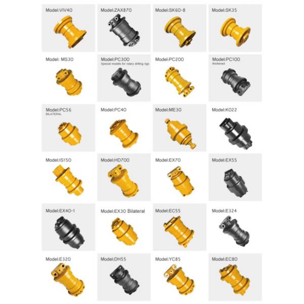 PC56 PC40 PC100 PC200 VIV40 SK60-8 MS30 excavator track roller for excavator spare parts