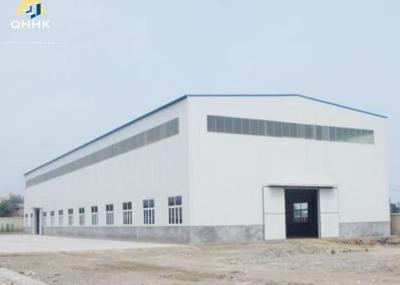 Casa de armação de aço da casa pré-fabricada da porta deslizante, único armazém do metal da casa pré-fabricada da inclinação