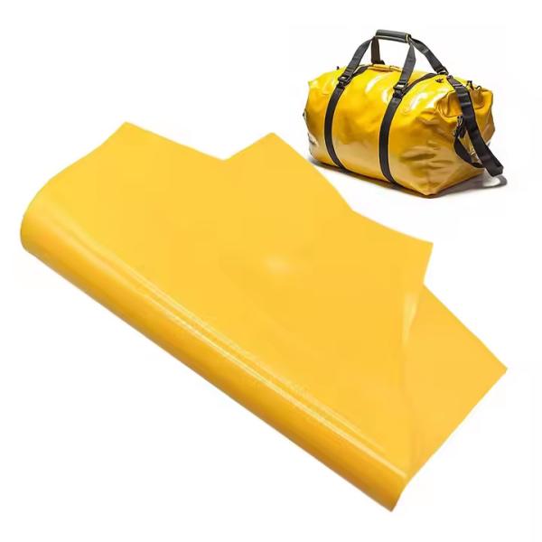 500D 650G PVC Coated Polyester Fabric Waterproof For Dry Bags