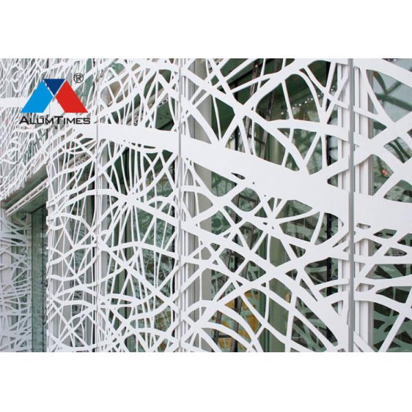 Anti Corrosion Perforated Aluminium Screens For Building Decoration Industry