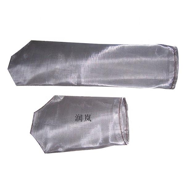 Stainless Steel Filter Bag for Food Industry Thread Size 7-1/16 Dia x 32 L and Single Bag