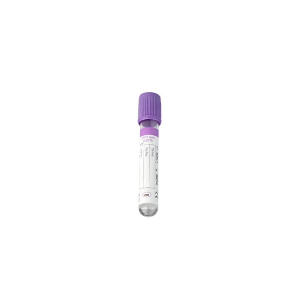 Purple Cap Disposable Blood Collection Tube CE Approved EDTA K2 K3