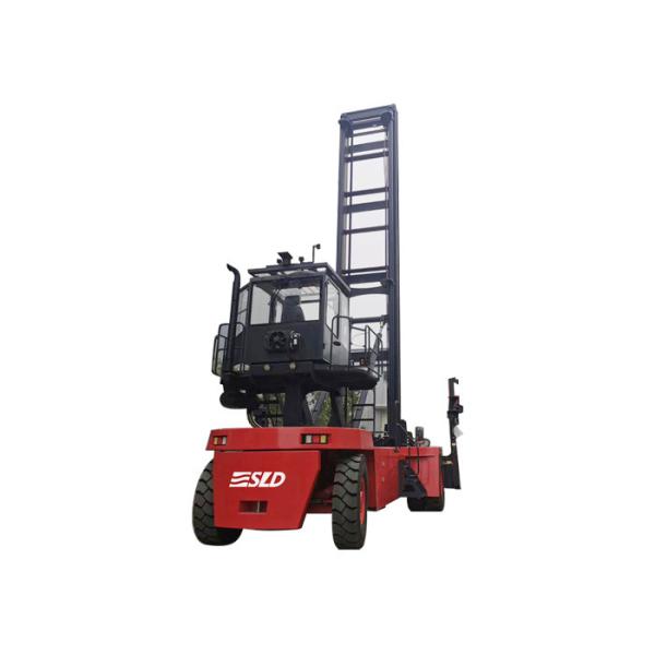 Red Empty Container Handler with Kessler D102PL341 Drive Axle and  Engine