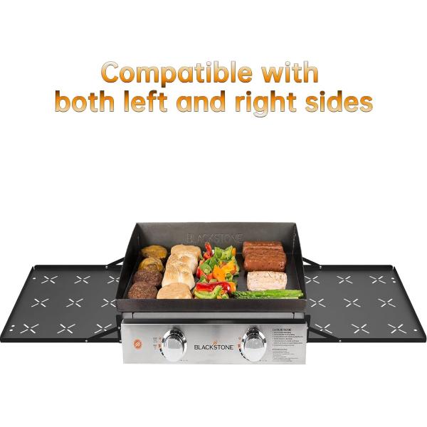 Work Process Heavy Duty Grill Side Shelf for Blackstone Griddle Griddle Accessories