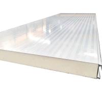 Panneau de toiture en PU isolé blanc avec connexion transparente