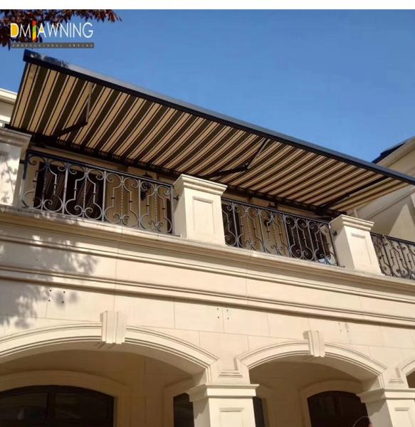 Courtyard Balcony Shop Electric Telescopic Awning
