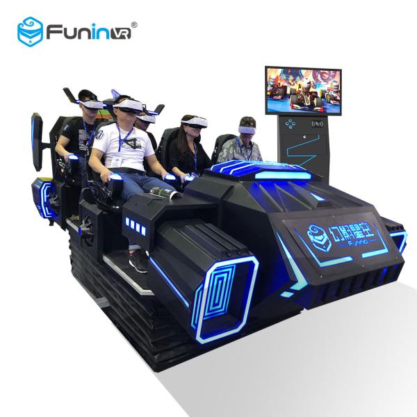 As crianças 6 assentam o simulador do parque de diversões da realidade 9D virtual com aprovação ISO9001