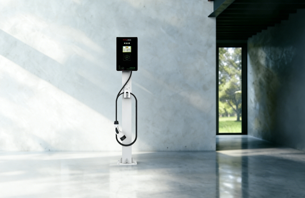 Wall Mounted AC Charging Pile 21kW AC Fast Charging Wallbox IP54