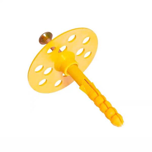 62-220mm Plastic Wall Insulation Anchors HDPE Anti Falling Off For Exterior Wall