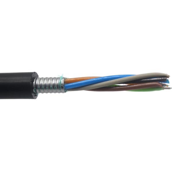 12 24 36 48 Core Fiber Optic Cable GYTS For Outdoor Aerial and Duct