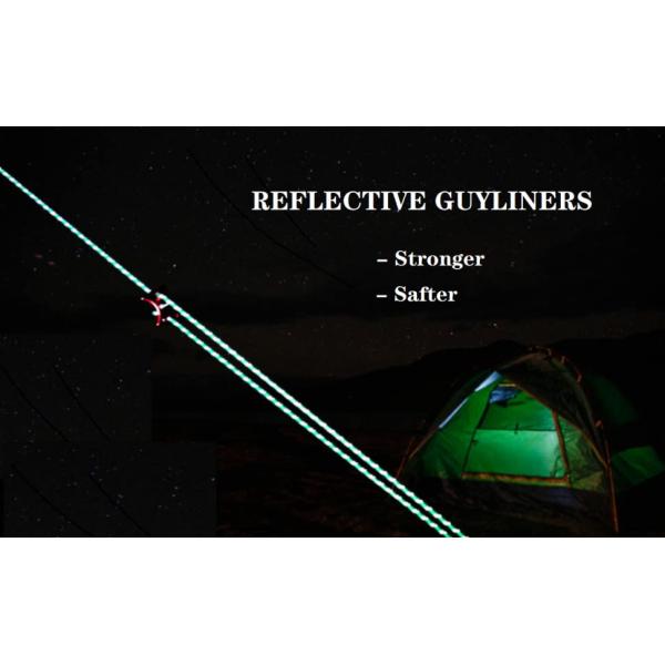 Camping Type III 7 Strand 550 Paracord Reflective 4mm 100 Ft Paracord