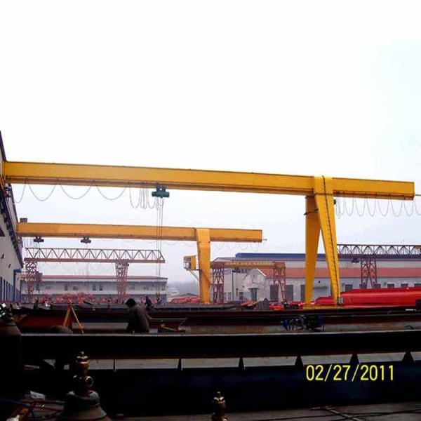Electric Hoist 20T A3 Semi Gantry Crane Workshop Factory Using