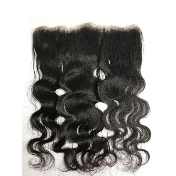 Cabelo brasileiro do Virgin grosso completo da onda do corpo de Yetta 4 pacotes com Frontal