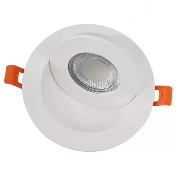 Home Office 5W 360D Beam Angle Recessed LED Downlight with 80 Ra CRI and Sleek LED Design