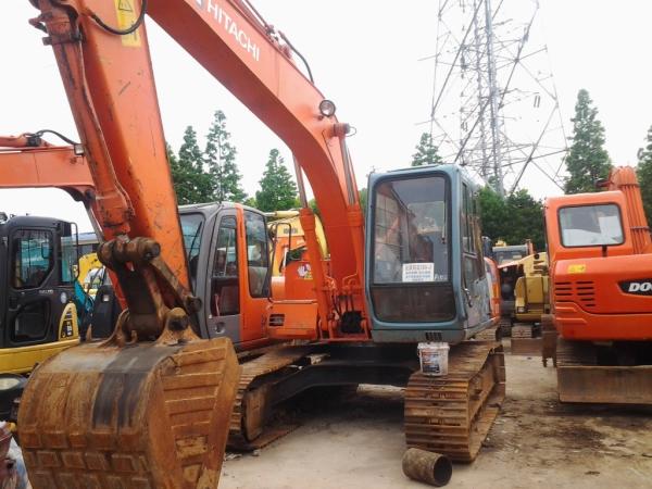 used  excavator hitachi EX120-3 japan mini crawler excavator  tractor for sale
