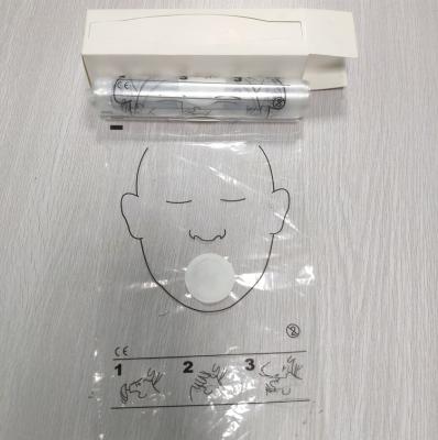 Os usos descartáveis da válvula da maneira da máscara protetora uma do Cpr socorro primeiro o rolo de formação da tampa do Keyring