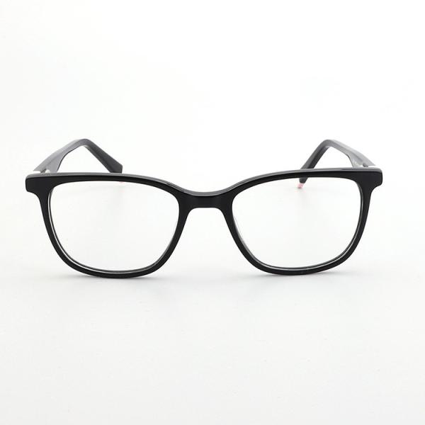 45mm Retro Acetate Optical Frame For Unisex Eyeglasses