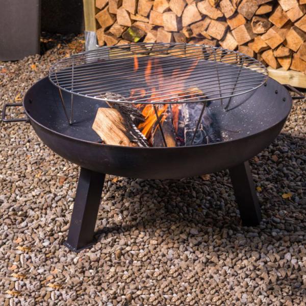 Corten Steel Fire Pit  Rusty look Outdoor Garden Decoration Camping