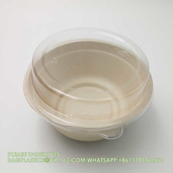 Eco Friendly Bowls 100% Compostable Disposable Biodegradable Sugarcane Bagasse Bowl