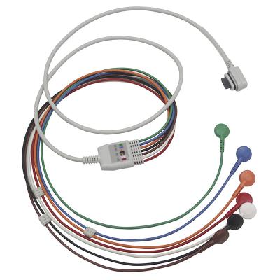 Cabo e Leadwires do PROFETA LIGHTR Holter ECG de GE 2008594-002