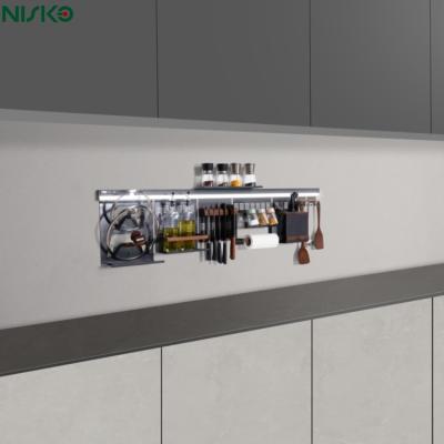 Estante de almacenamiento multiusos para colgar en la cocina, montaje en pared, botella de condimentos